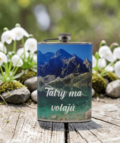 Nerezová ploskačka Tatry ma volajú 270ml